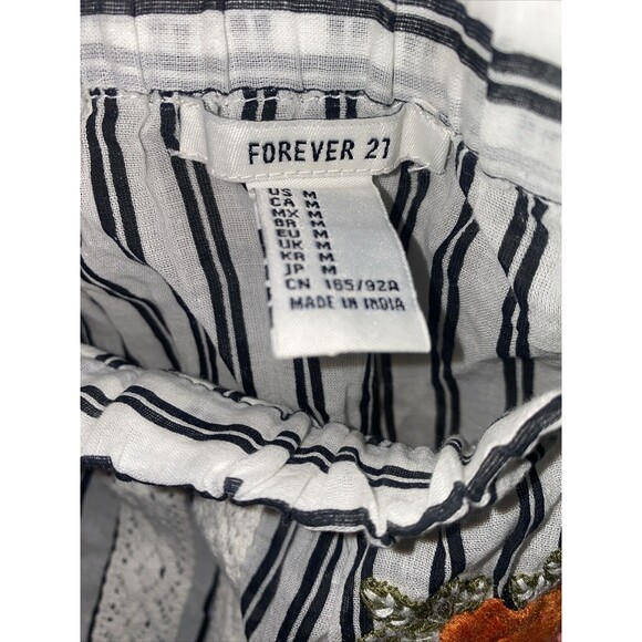 new Crop blouse Floral Embroidery lace western flare Boho country M hippie 21 - Picture 5 of 10